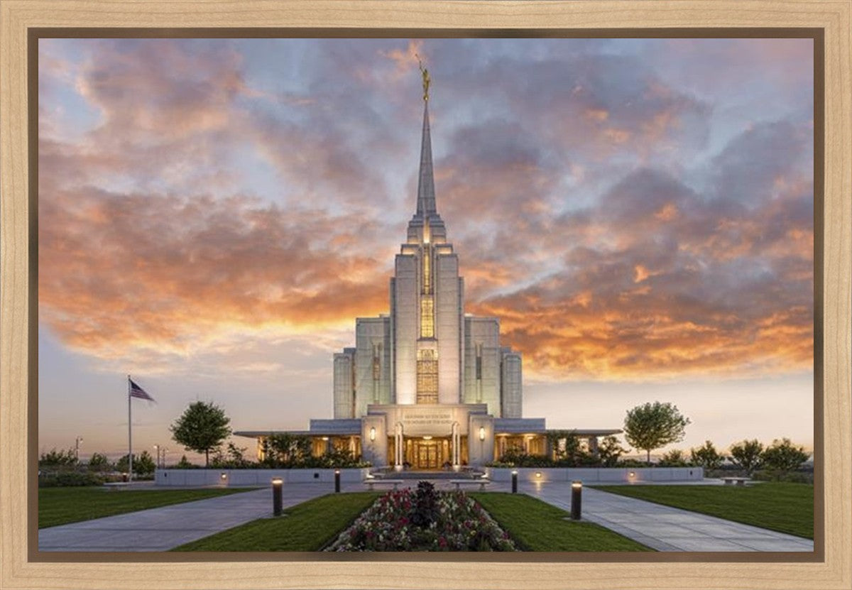 Rexburg Temple 03 Gallery Wrap