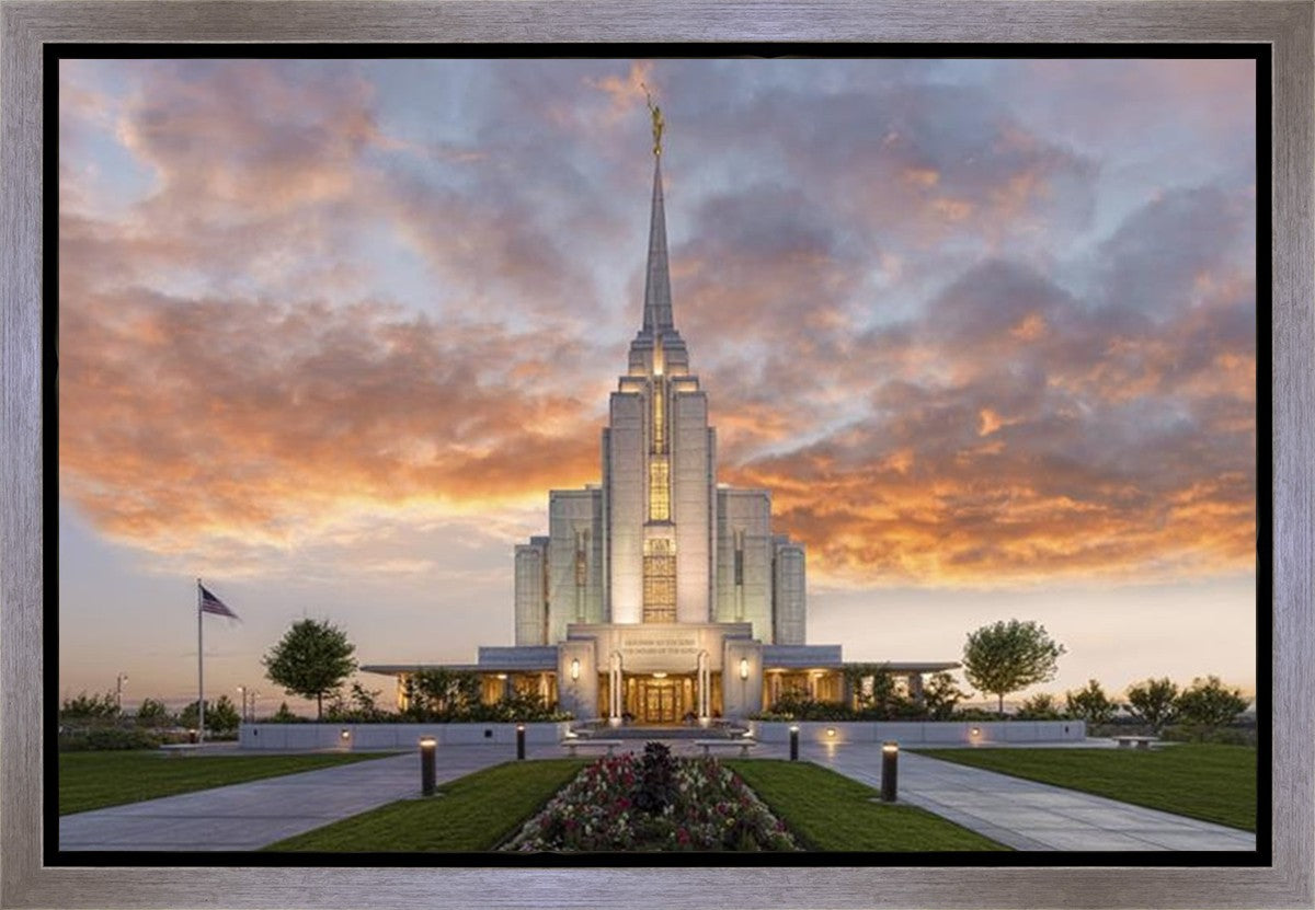 Rexburg Temple 03 Gallery Wrap