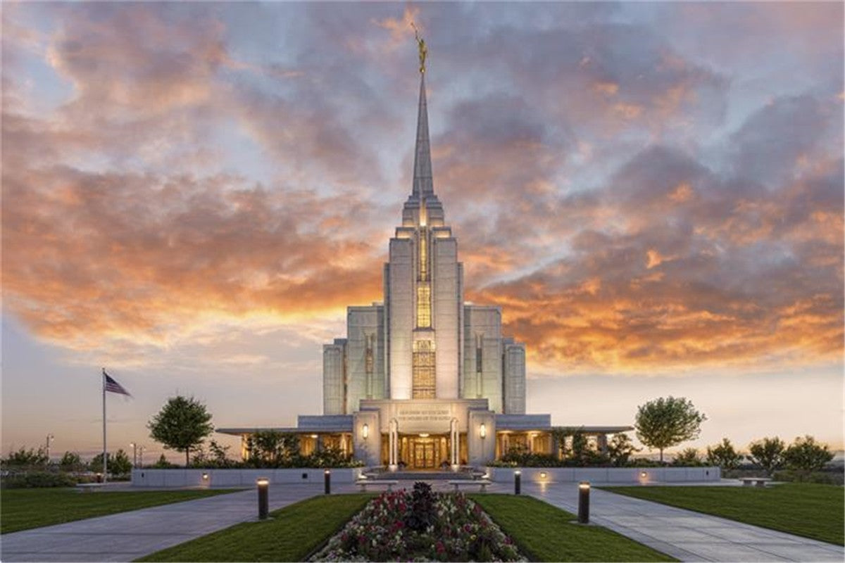 Rexburg Temple 03 Gallery Wrap