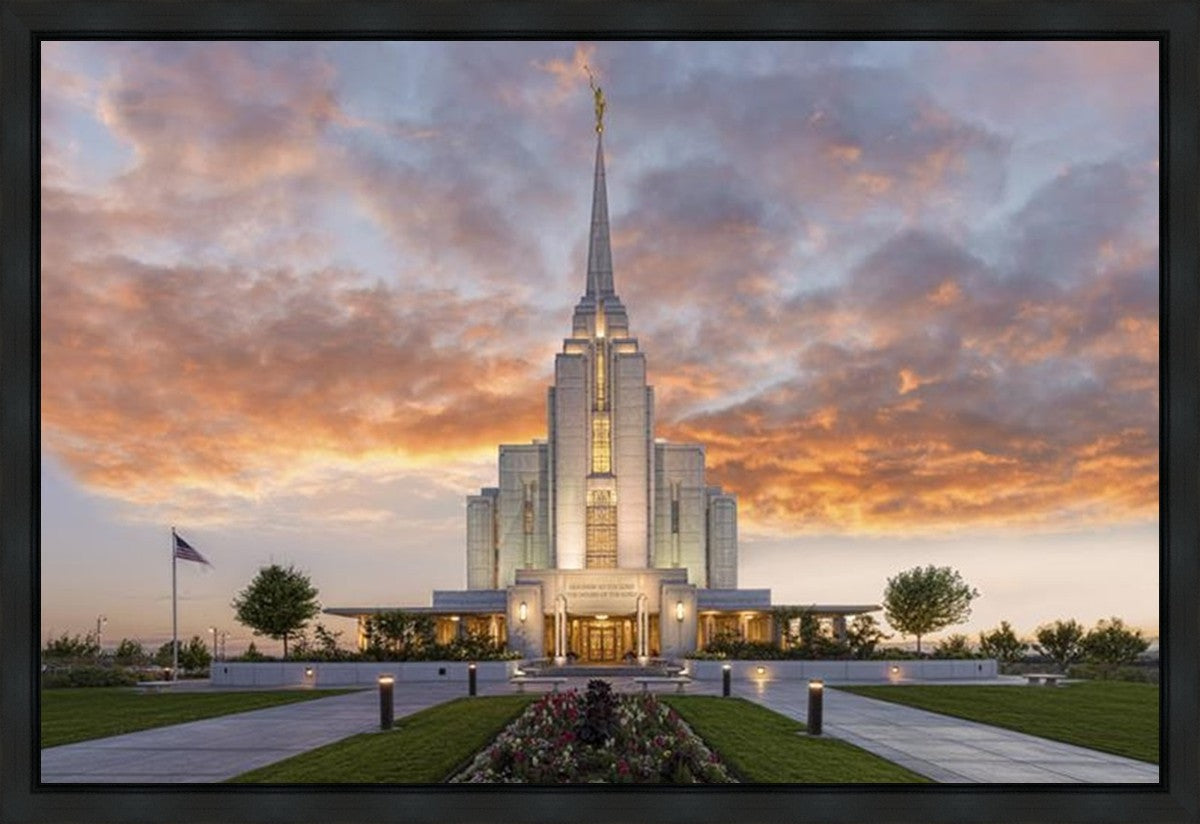 Rexburg Temple 03 Gallery Wrap