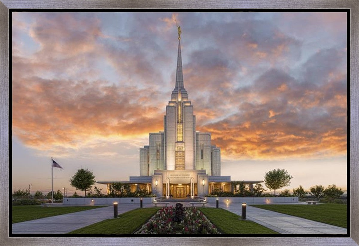 Rexburg Temple 03 Gallery Wrap
