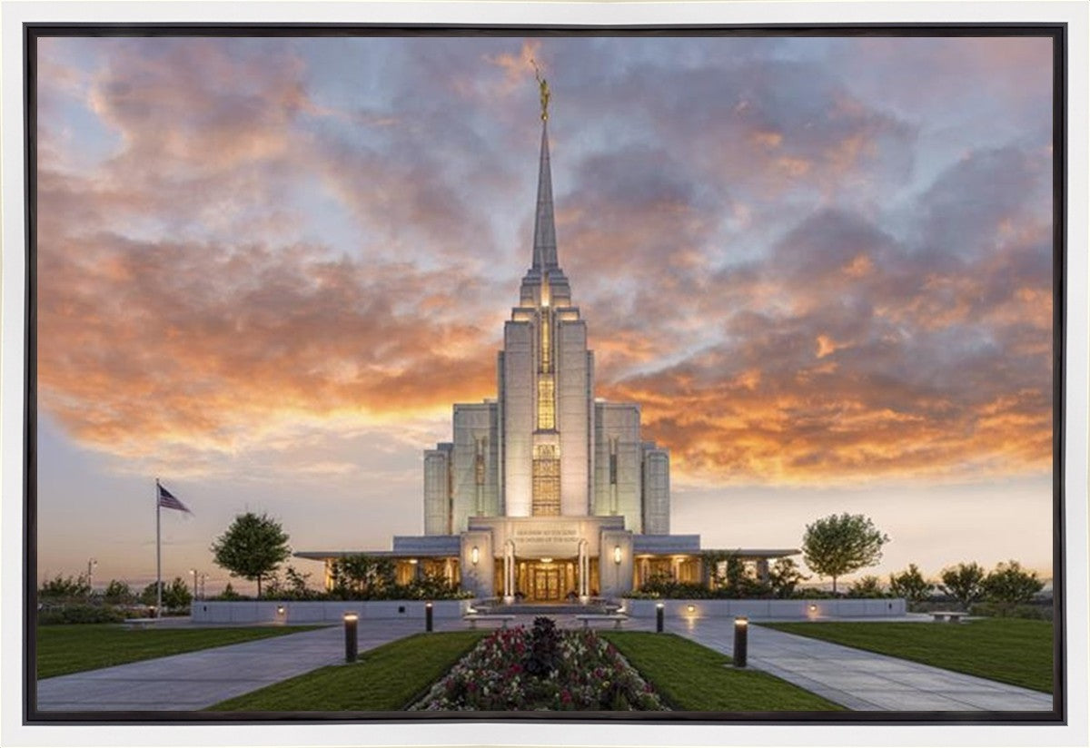 Rexburg Temple 03 Gallery Wrap