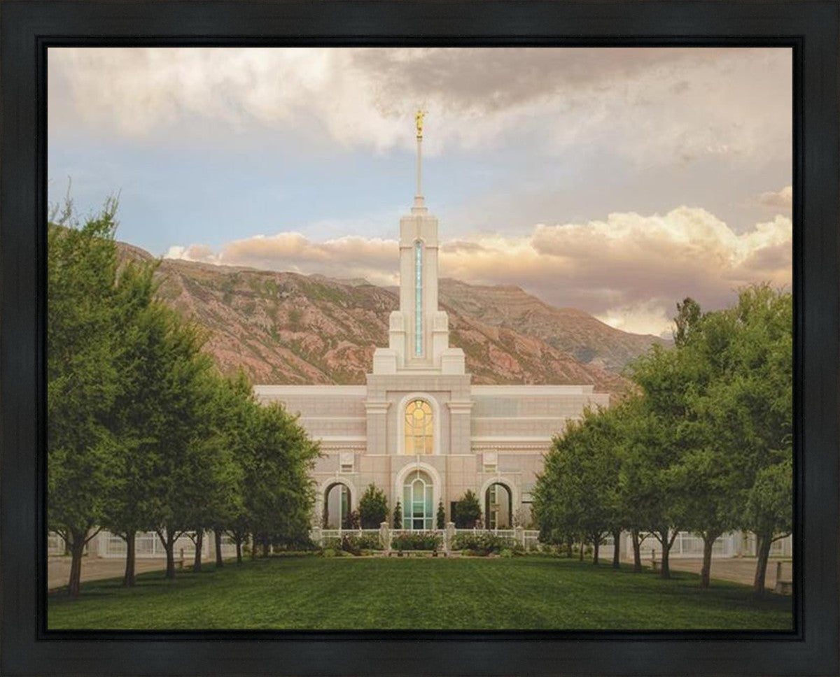 Mt. Timpanogos Temple 12 Gallery Wrap