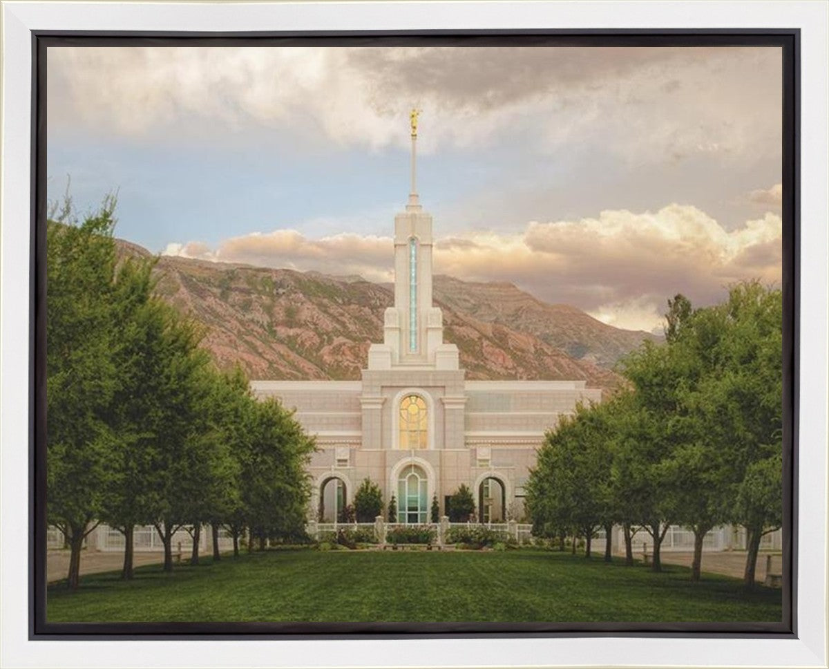 Mt. Timpanogos Temple 12 Gallery Wrap