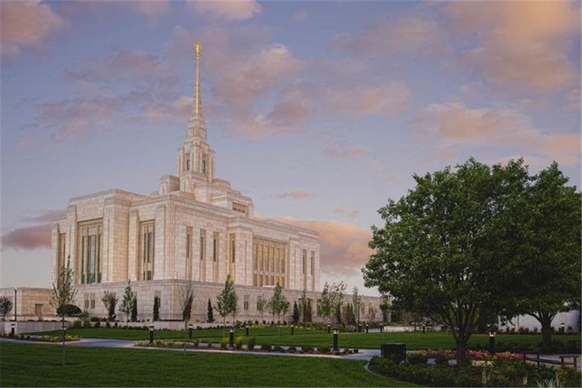 Ogden Temple 02 Gallery Wrap