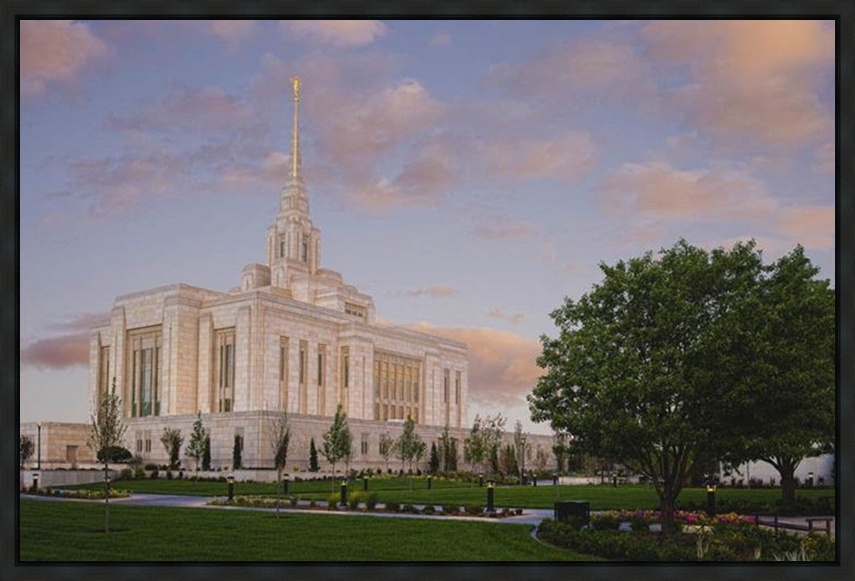 Ogden Temple 02 Gallery Wrap