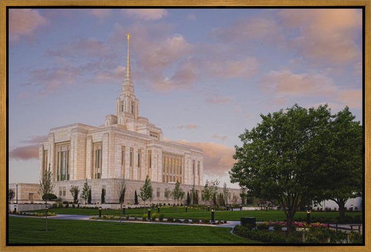 Ogden Temple 02 Gallery Wrap