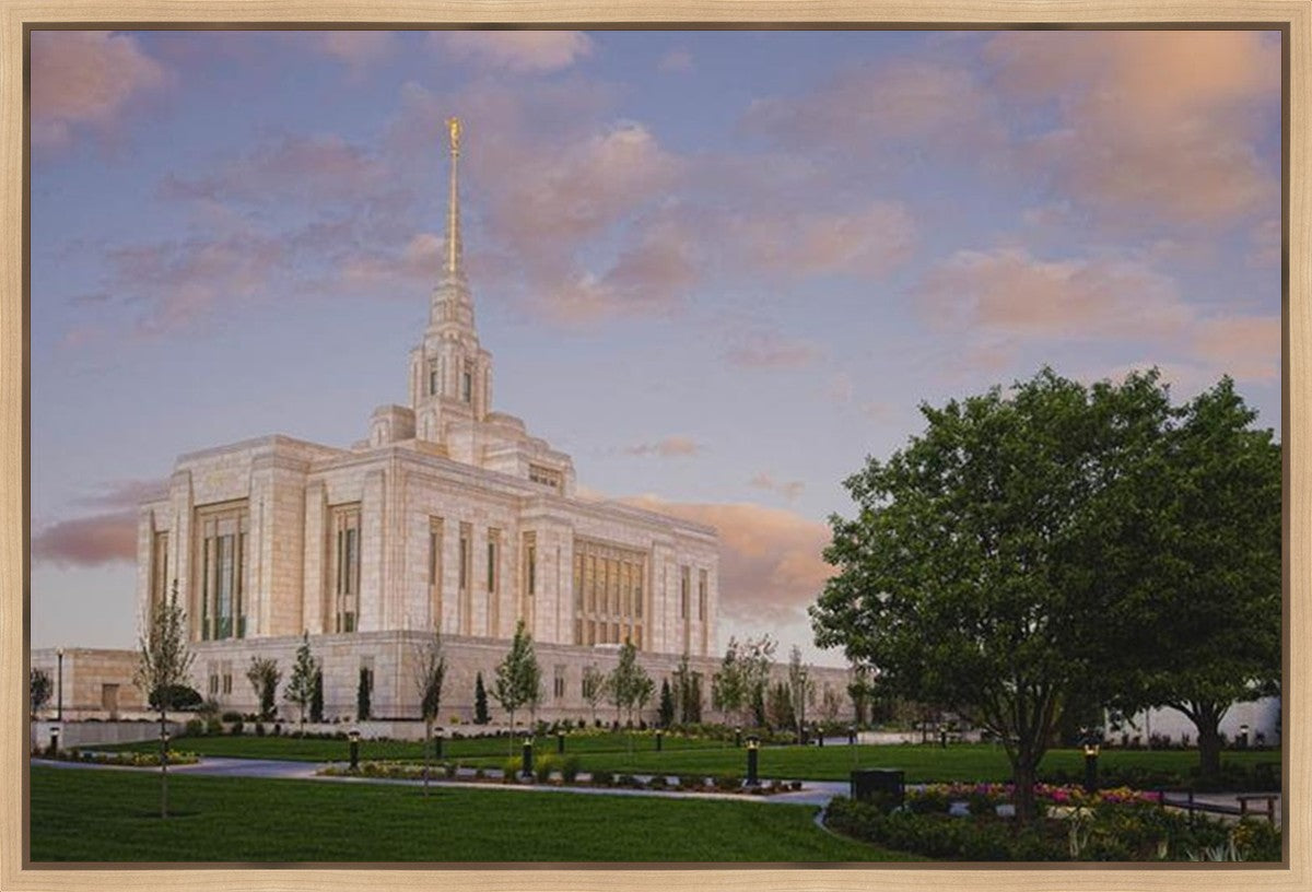 Ogden Temple 02 Gallery Wrap