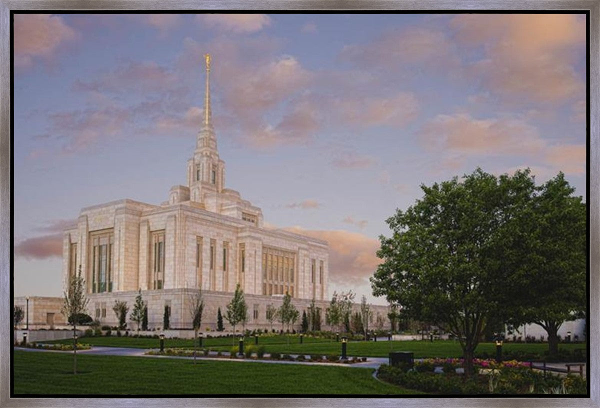 Ogden Temple 02 Gallery Wrap