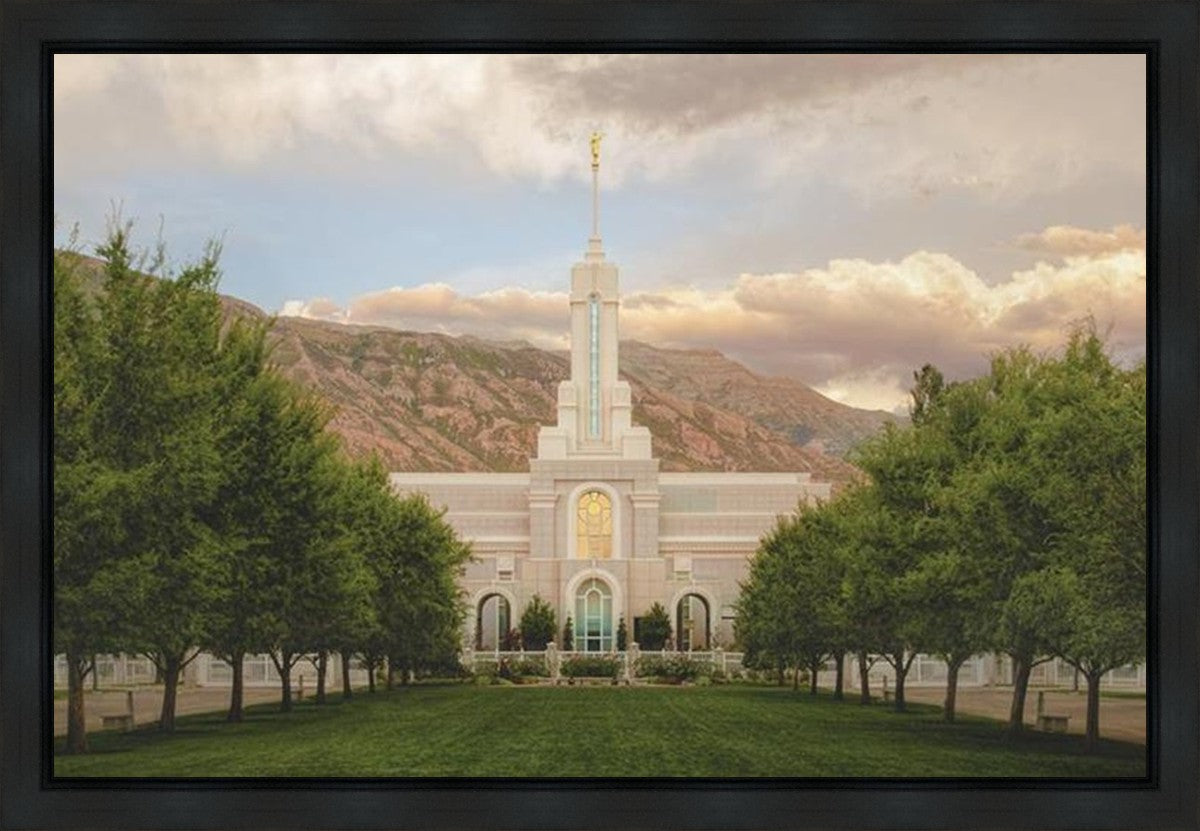 Mt. Timpanogos Temple 12 Gallery Wrap