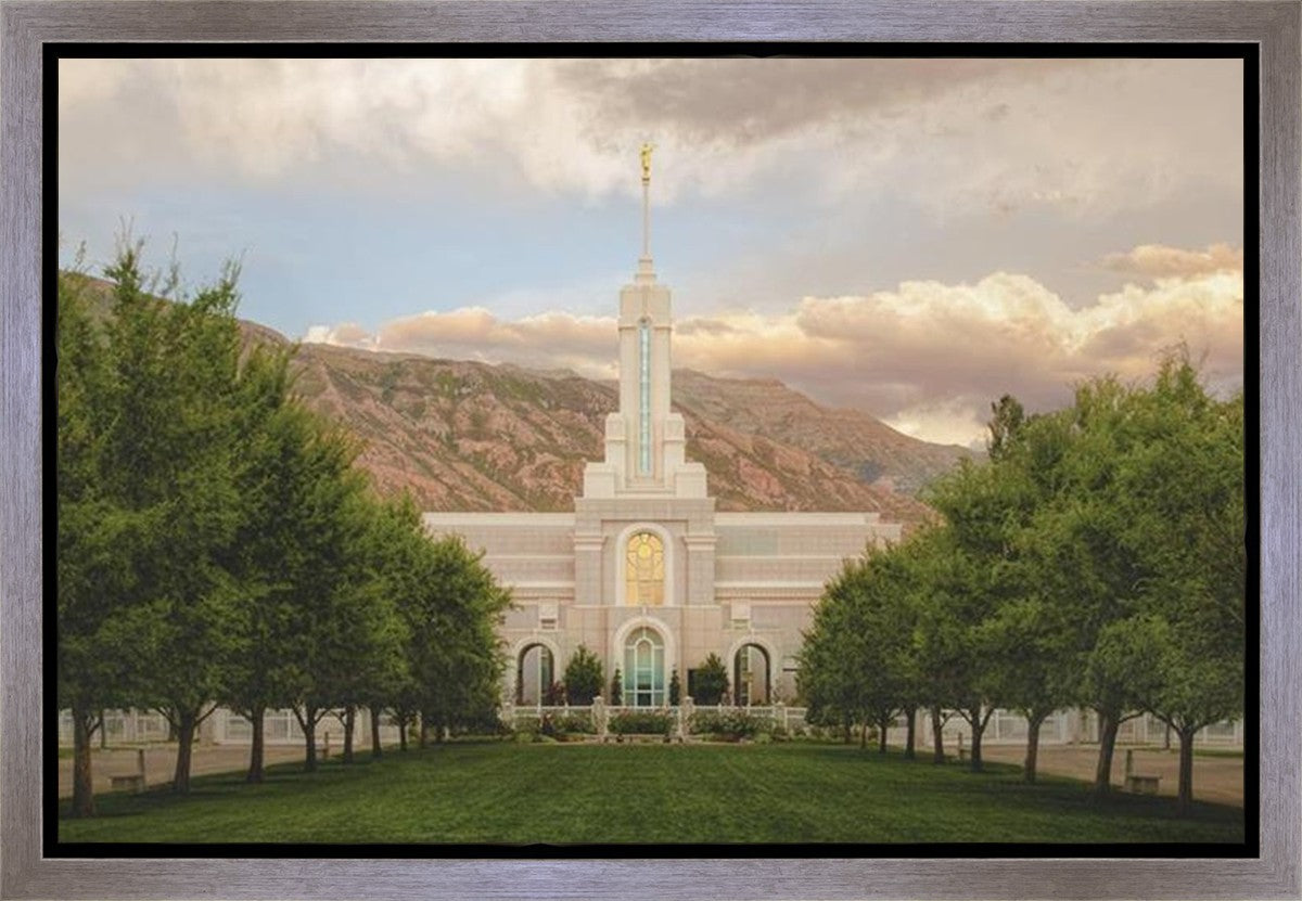 Mt. Timpanogos Temple 12 Gallery Wrap