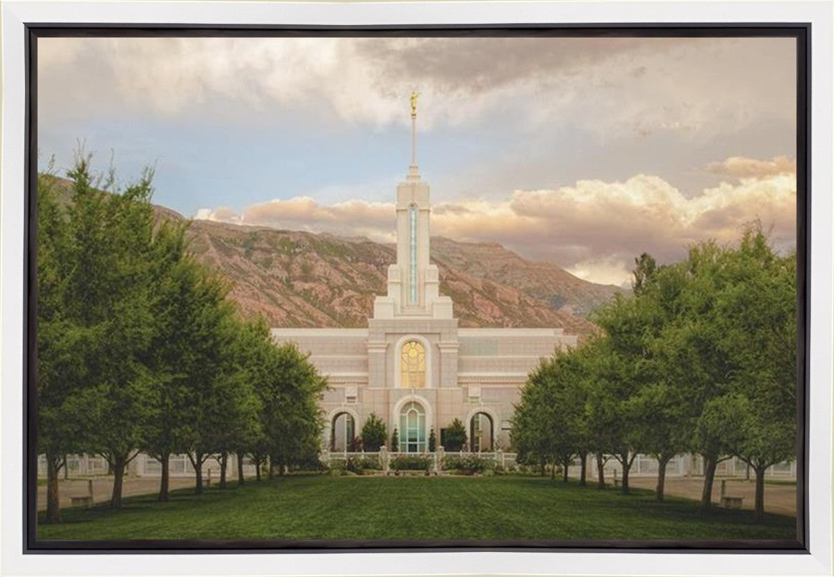 Mt. Timpanogos Temple 12 Gallery Wrap