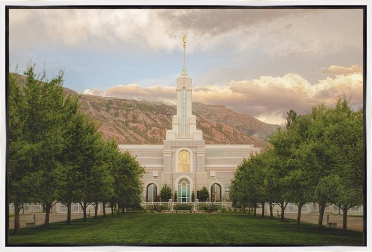 Mt. Timpanogos Temple 12 Gallery Wrap