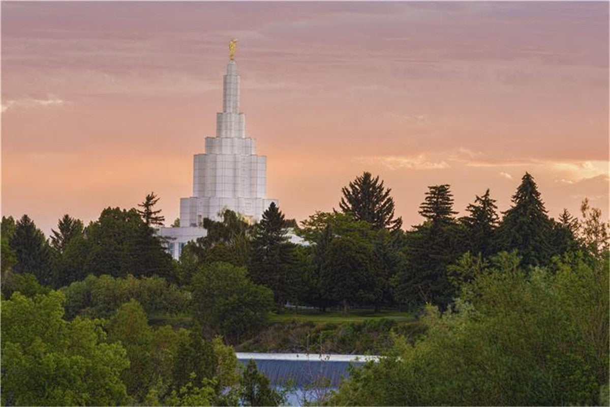 Idaho Falls Temple 08 Gallery Wrap