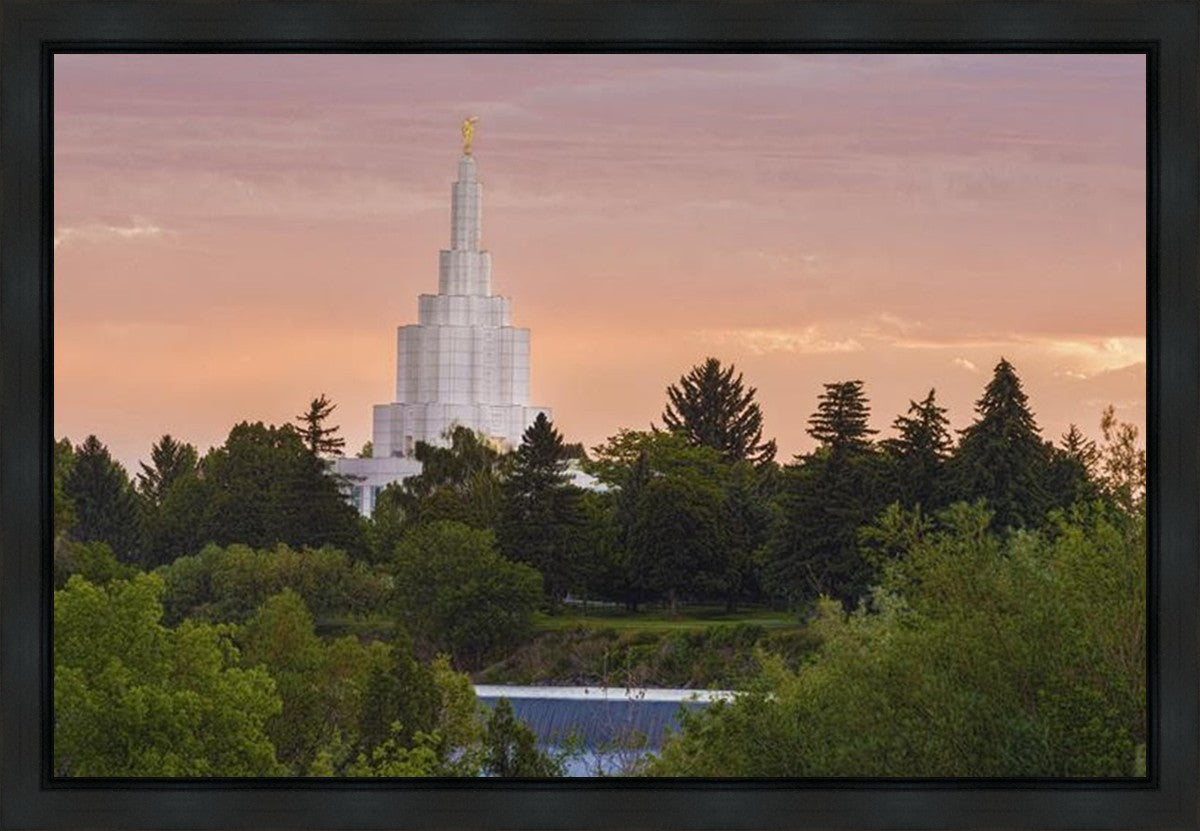 Idaho Falls Temple 08 Gallery Wrap
