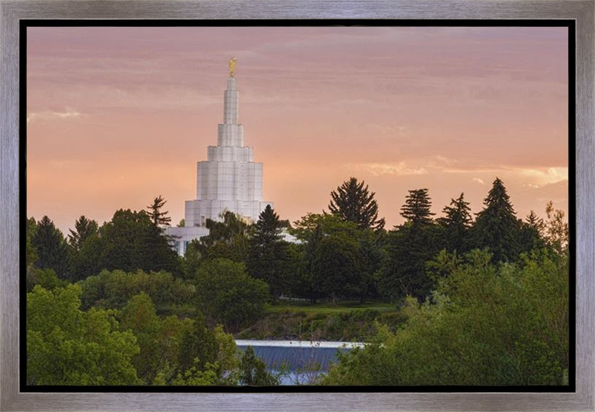 Idaho Falls Temple 08 Gallery Wrap