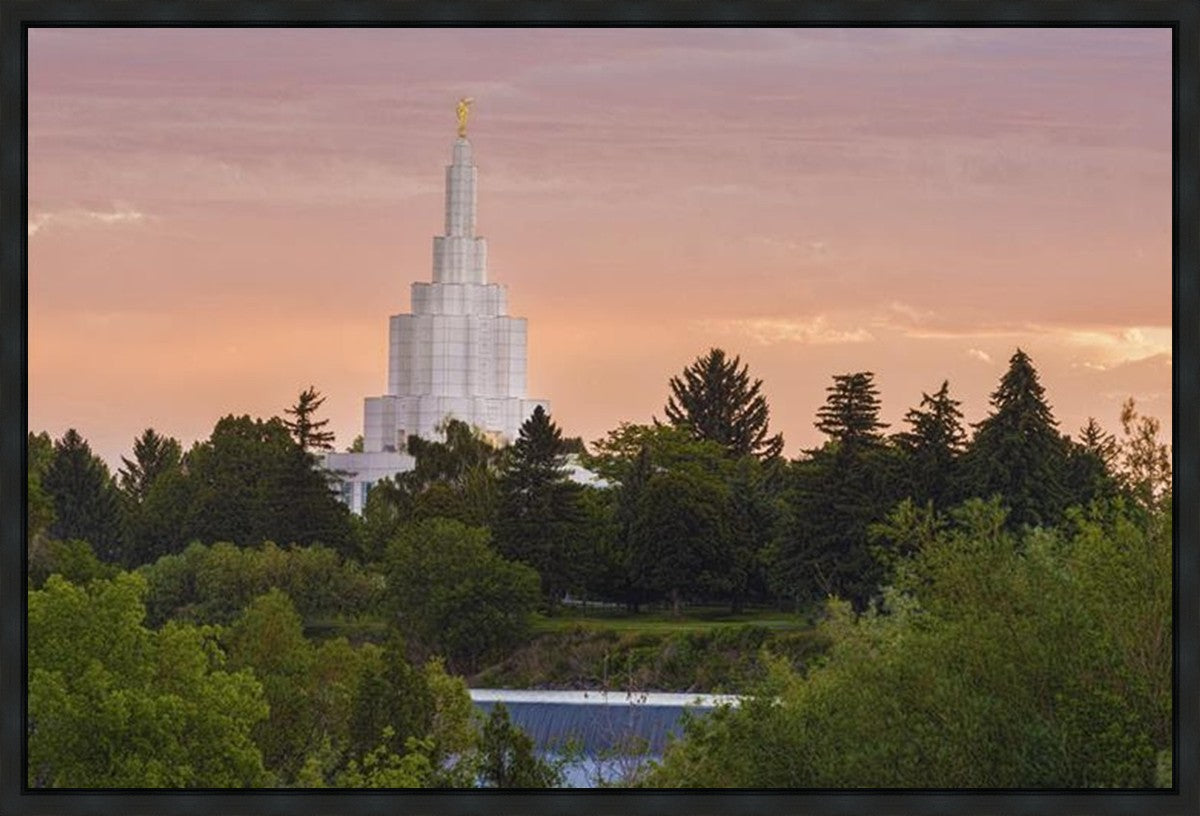 Idaho Falls Temple 08 Gallery Wrap