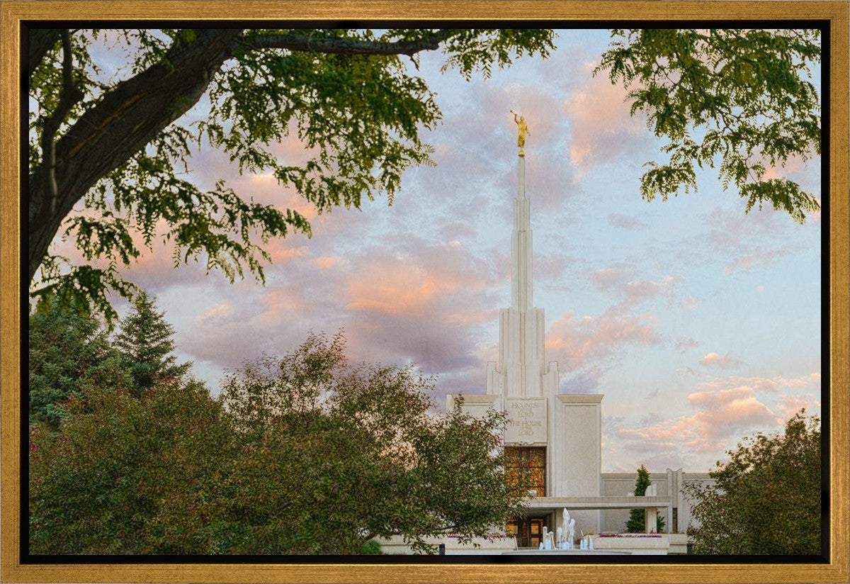 Denver Temple 01 Gallery Wrap