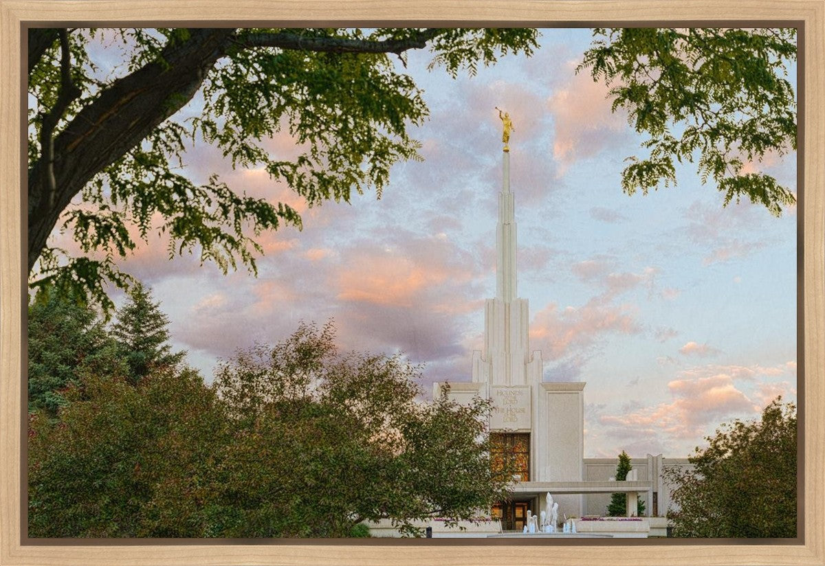 Denver Temple 01 Gallery Wrap