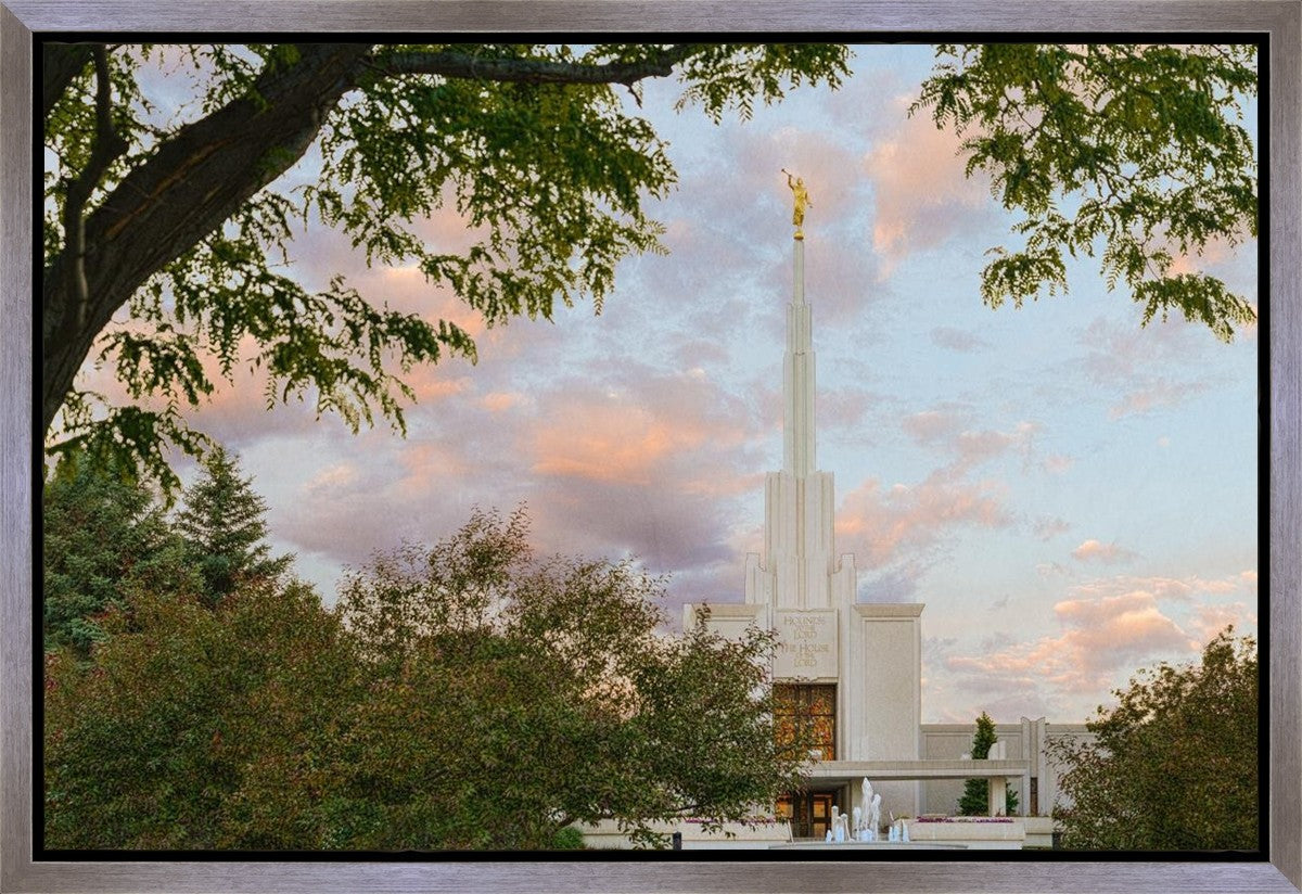 Denver Temple 01 Gallery Wrap
