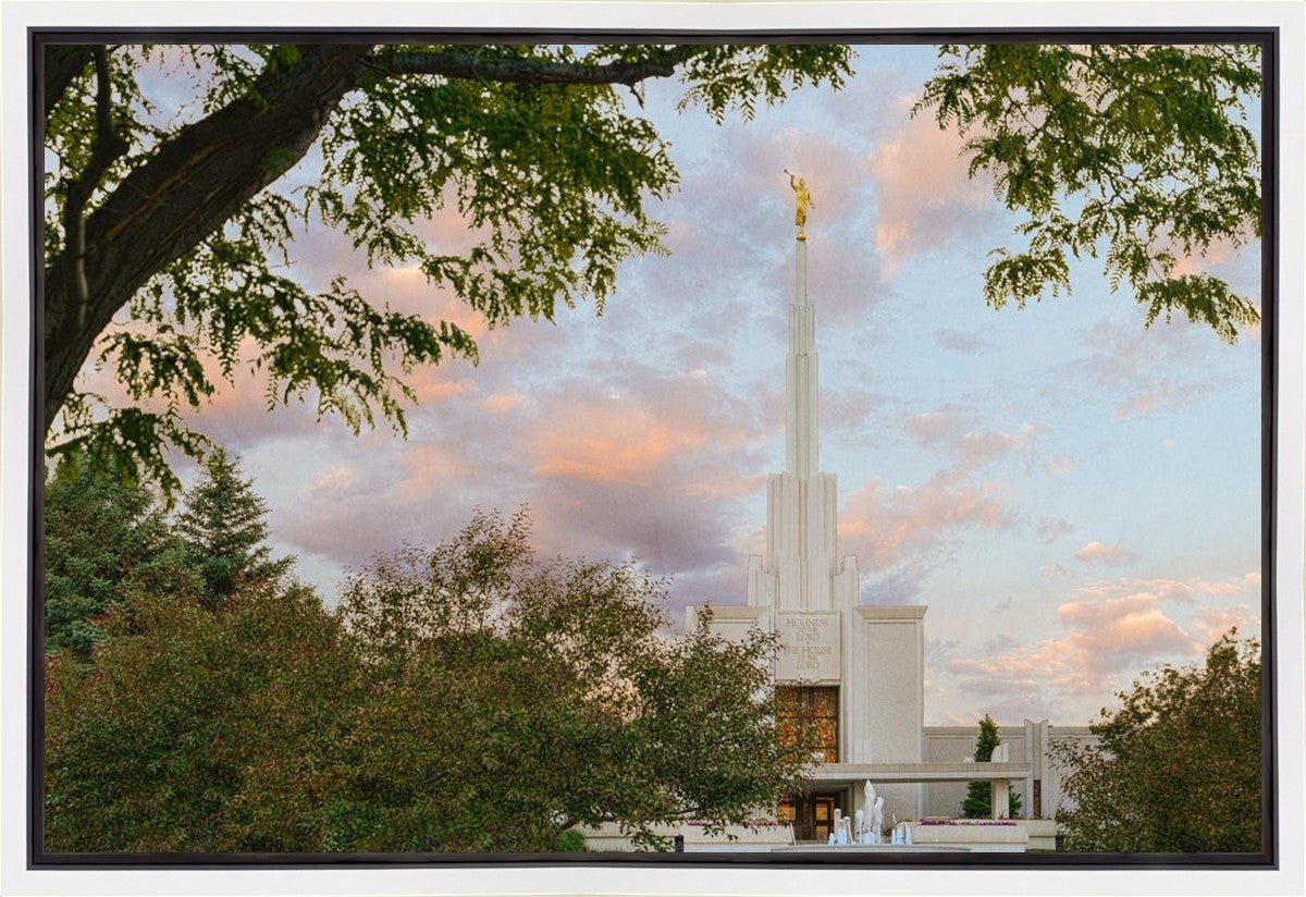 Denver Temple 01 Gallery Wrap