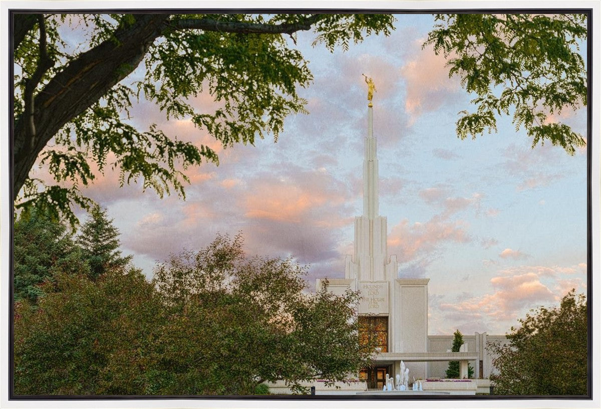 Denver Temple 01 Gallery Wrap