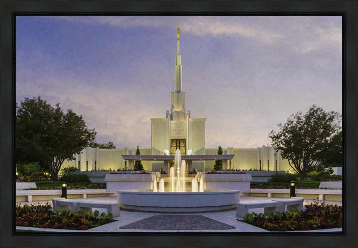 Denver Temple 02 Gallery Wrap