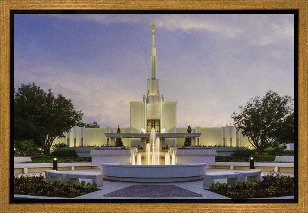 Denver Temple 02 Gallery Wrap