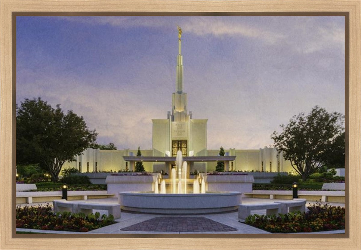 Denver Temple 02 Gallery Wrap