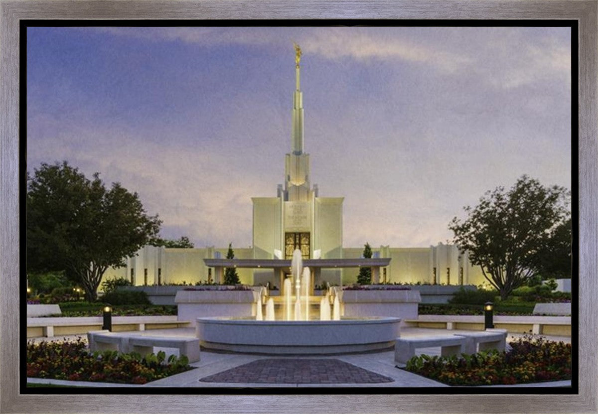 Denver Temple 02 Gallery Wrap