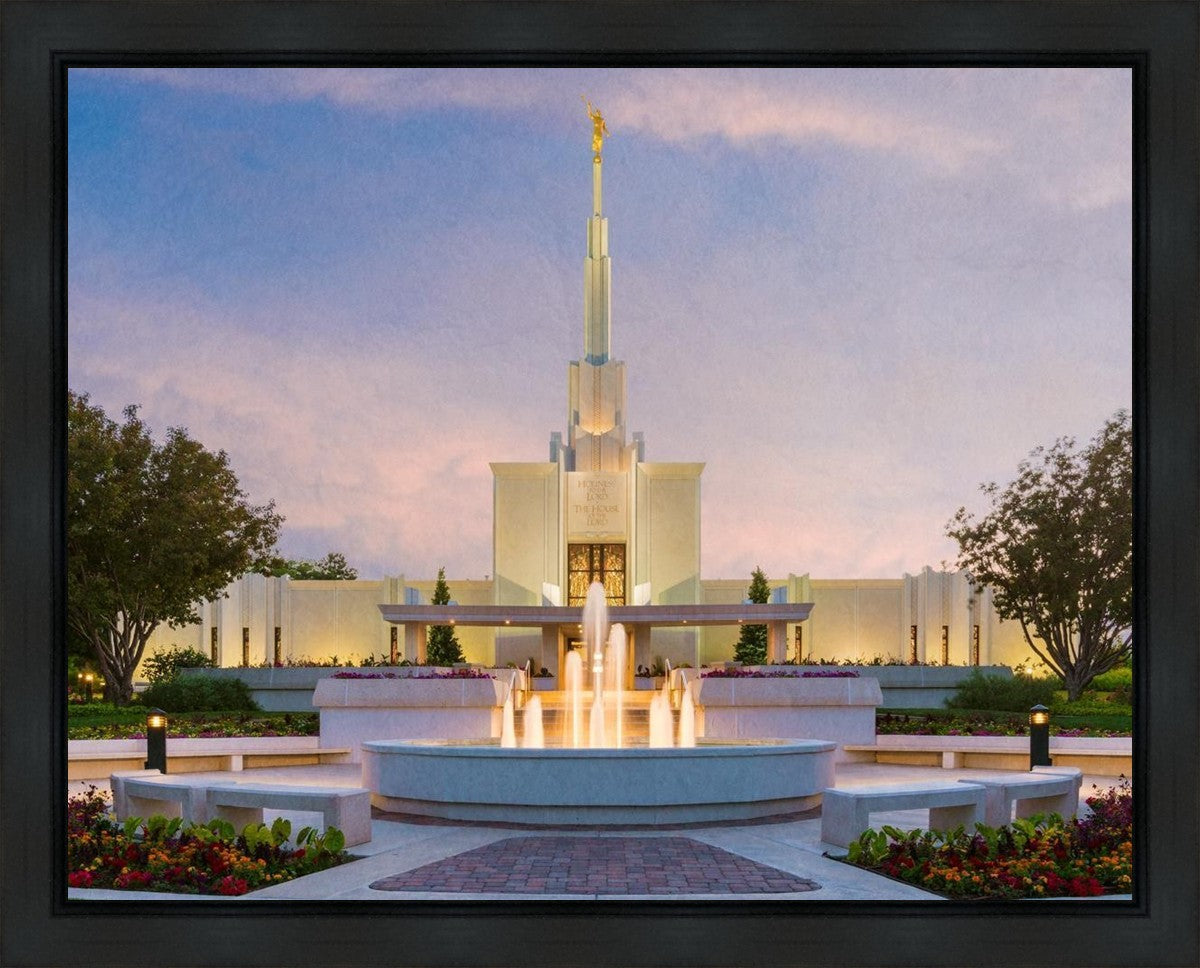 Denver Temple 02 Gallery Wrap