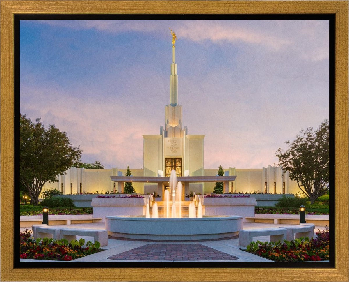 Denver Temple 02 Gallery Wrap