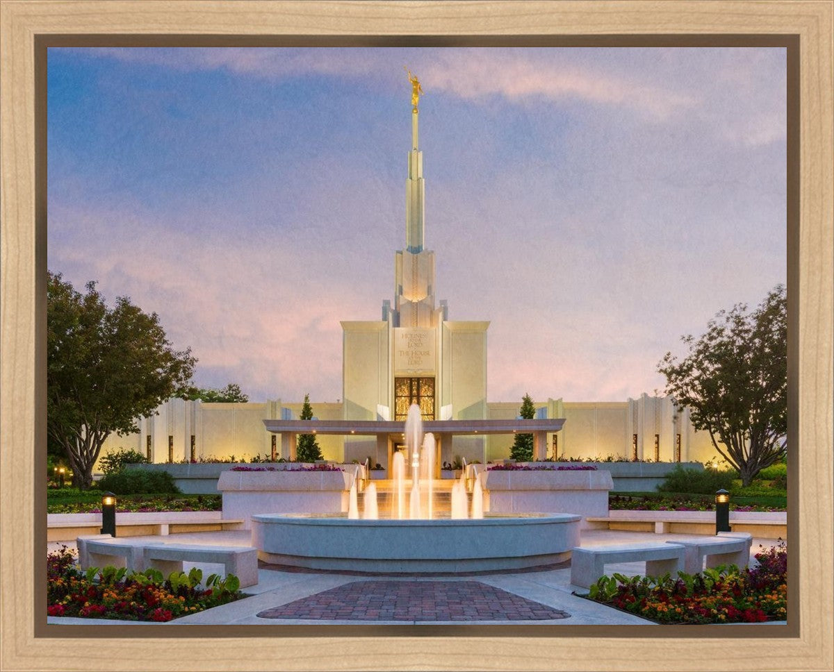 Denver Temple 02 Gallery Wrap