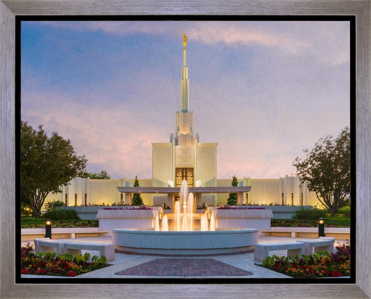 Denver Temple 02 Gallery Wrap