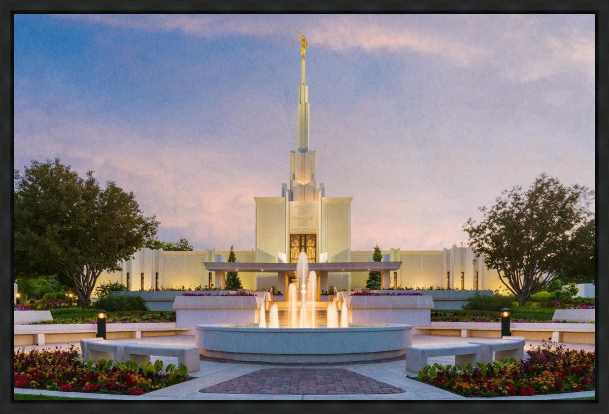 Denver Temple 02 Gallery Wrap