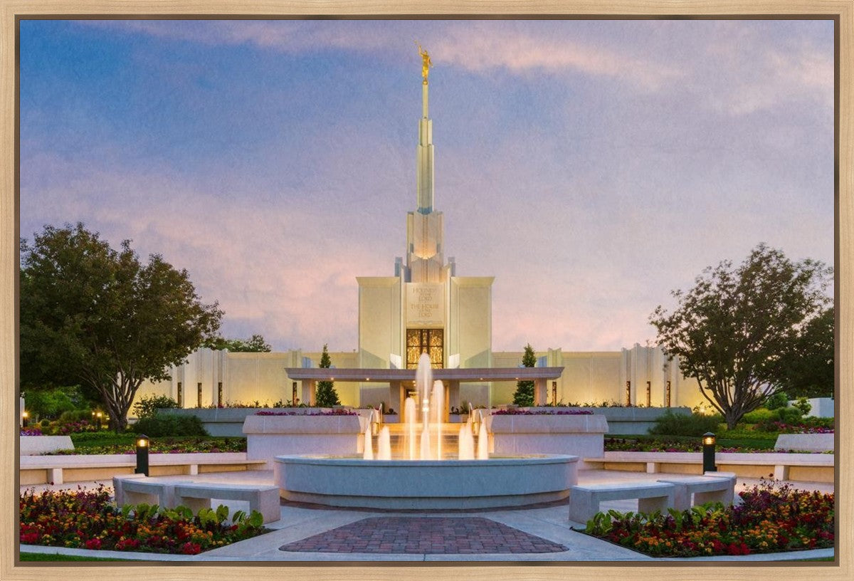 Denver Temple 02 Gallery Wrap