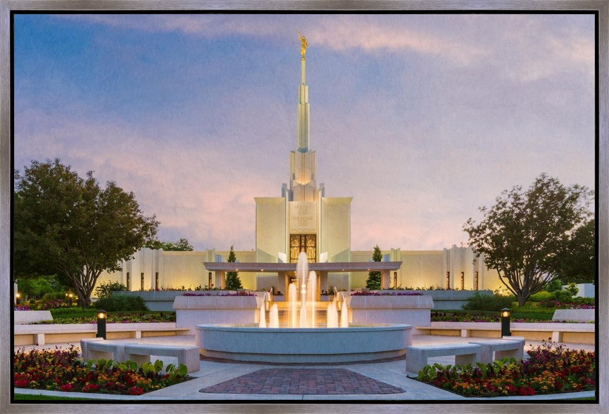 Denver Temple 02 Gallery Wrap
