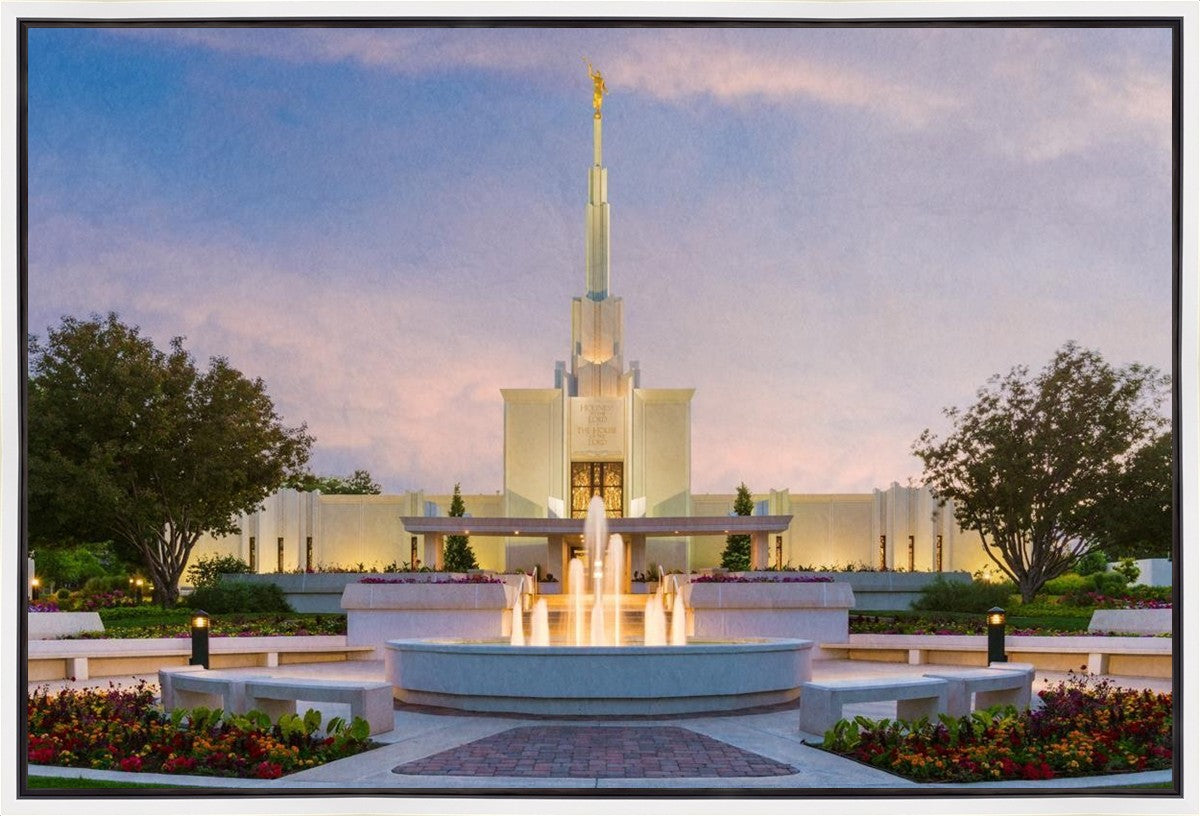 Denver Temple 02 Gallery Wrap