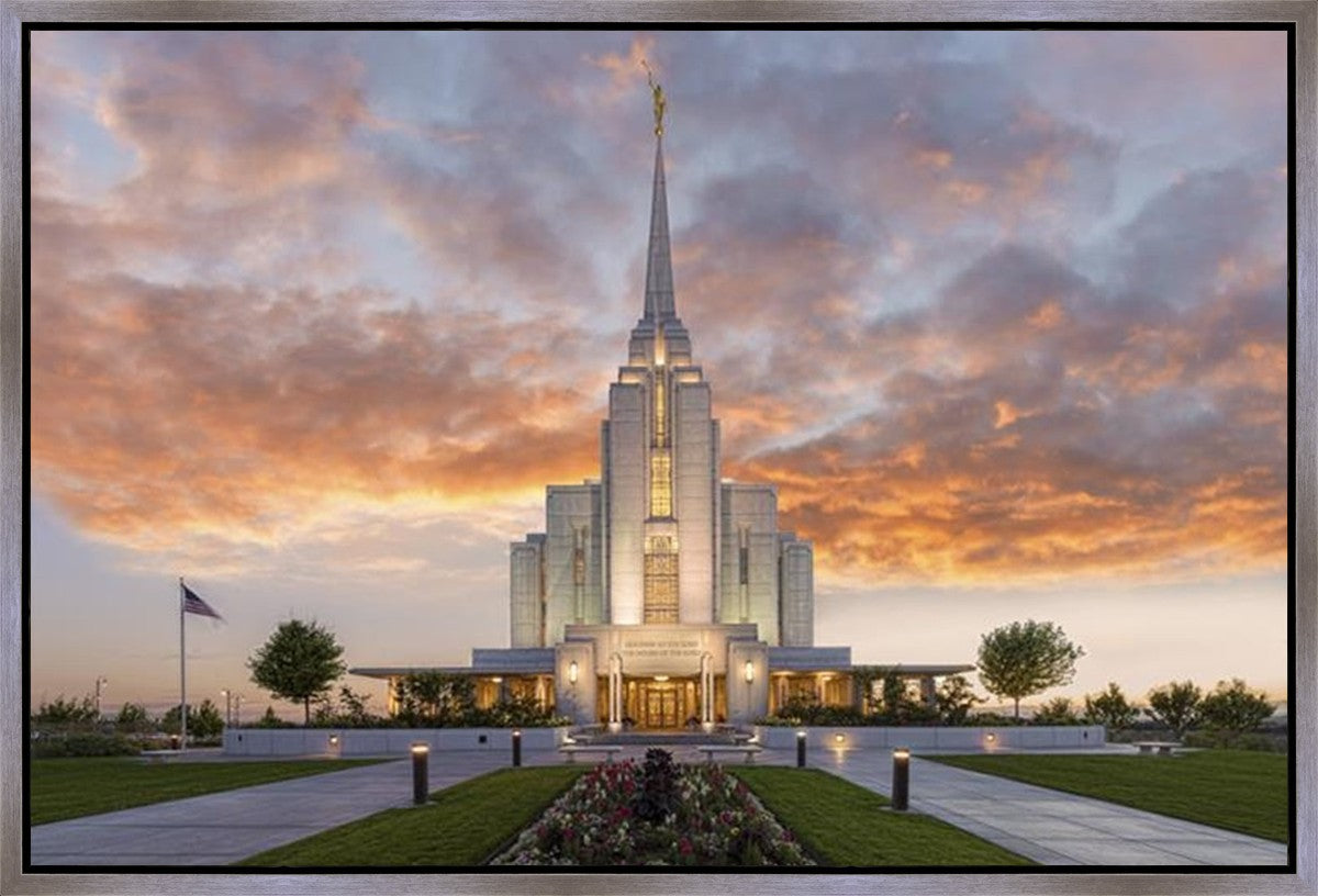 Rexburg Temple 03 Gallery Wrap