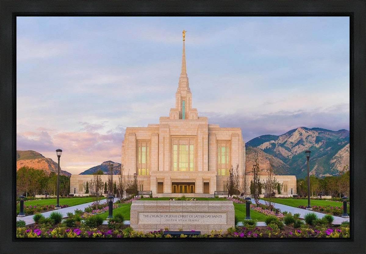 Ogden Temple 08 Gallery Wrap