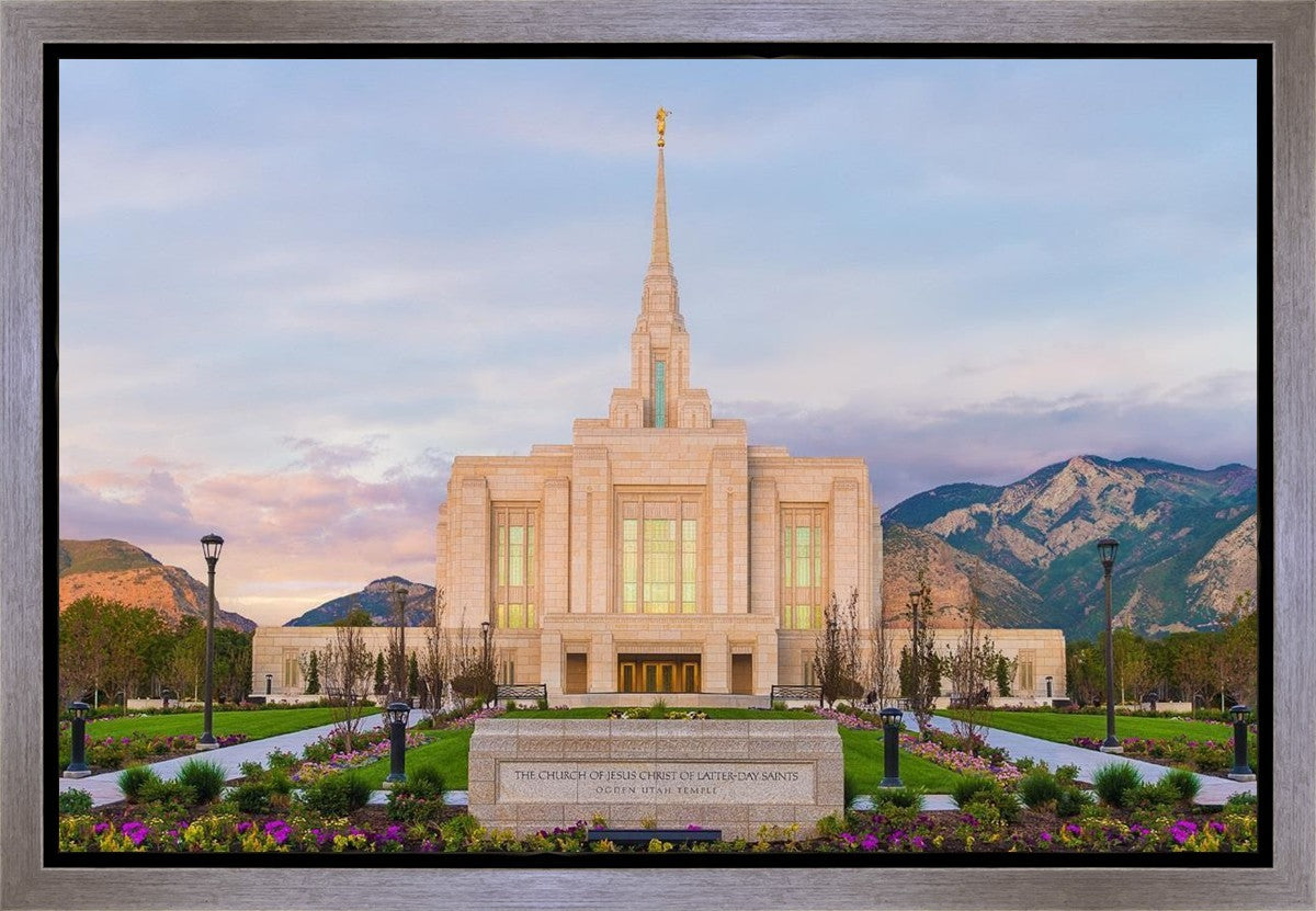 Ogden Temple 08 Gallery Wrap