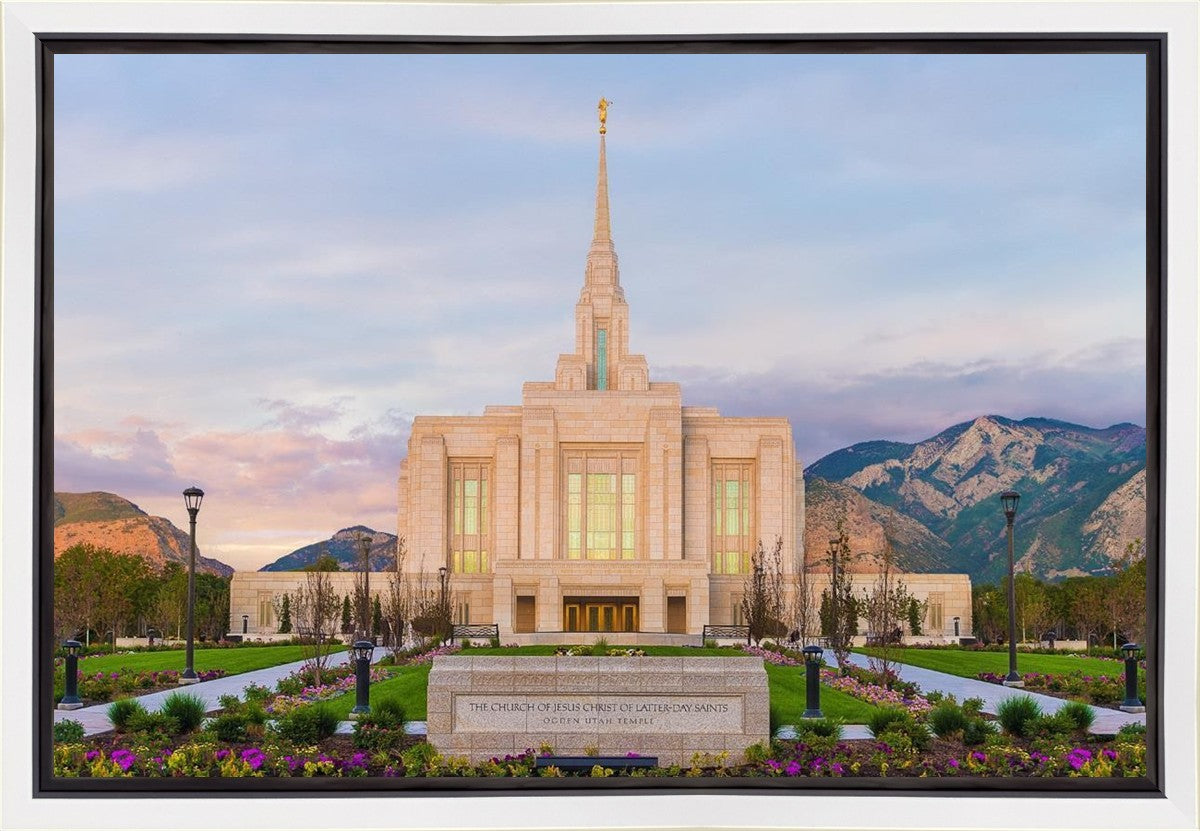 Ogden Temple 08 Gallery Wrap