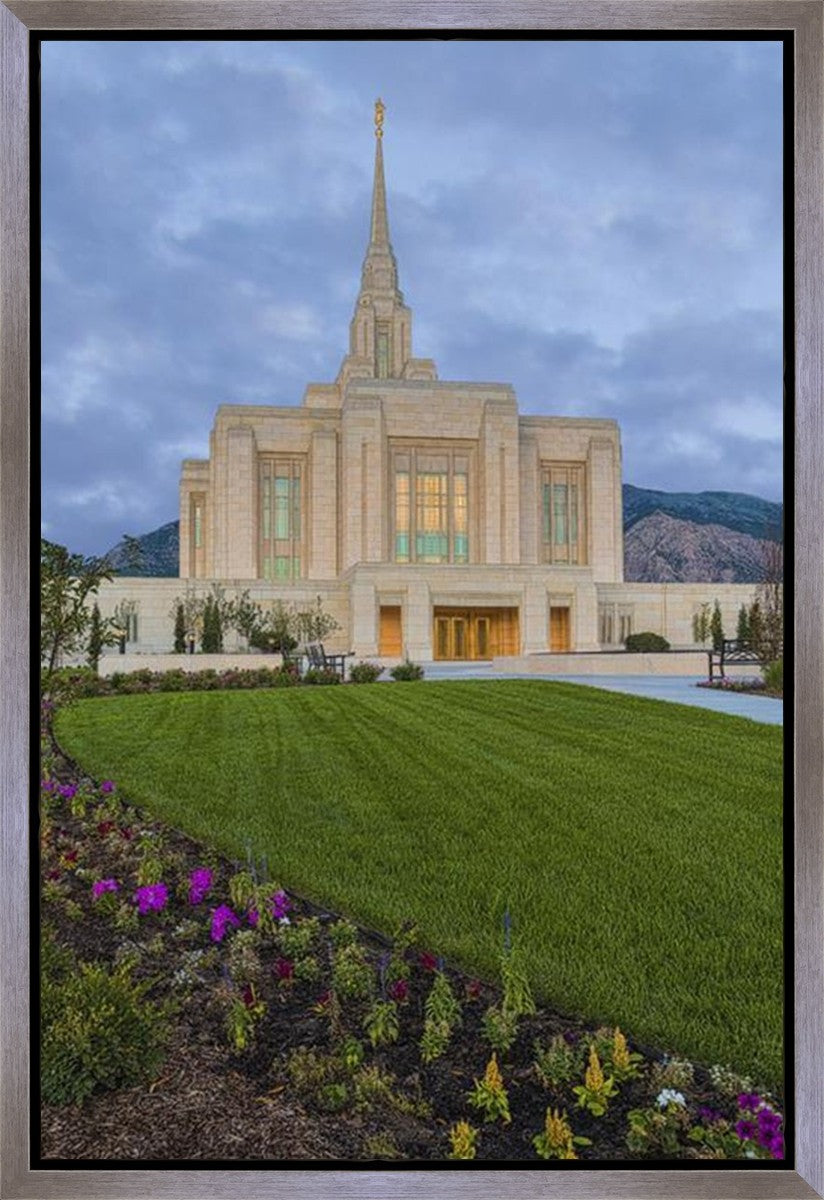 Ogden Temple 01 Gallery Wrap