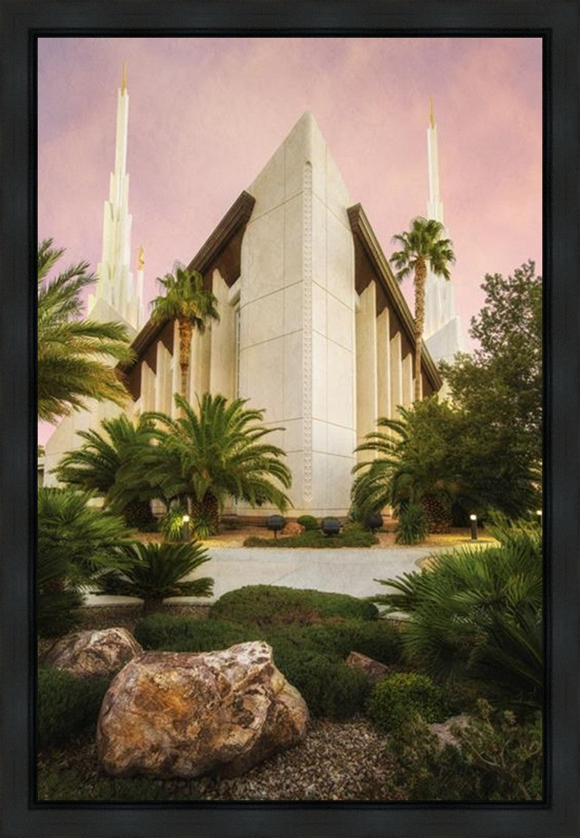 Las Vegas Temple 01 Gallery Wrap