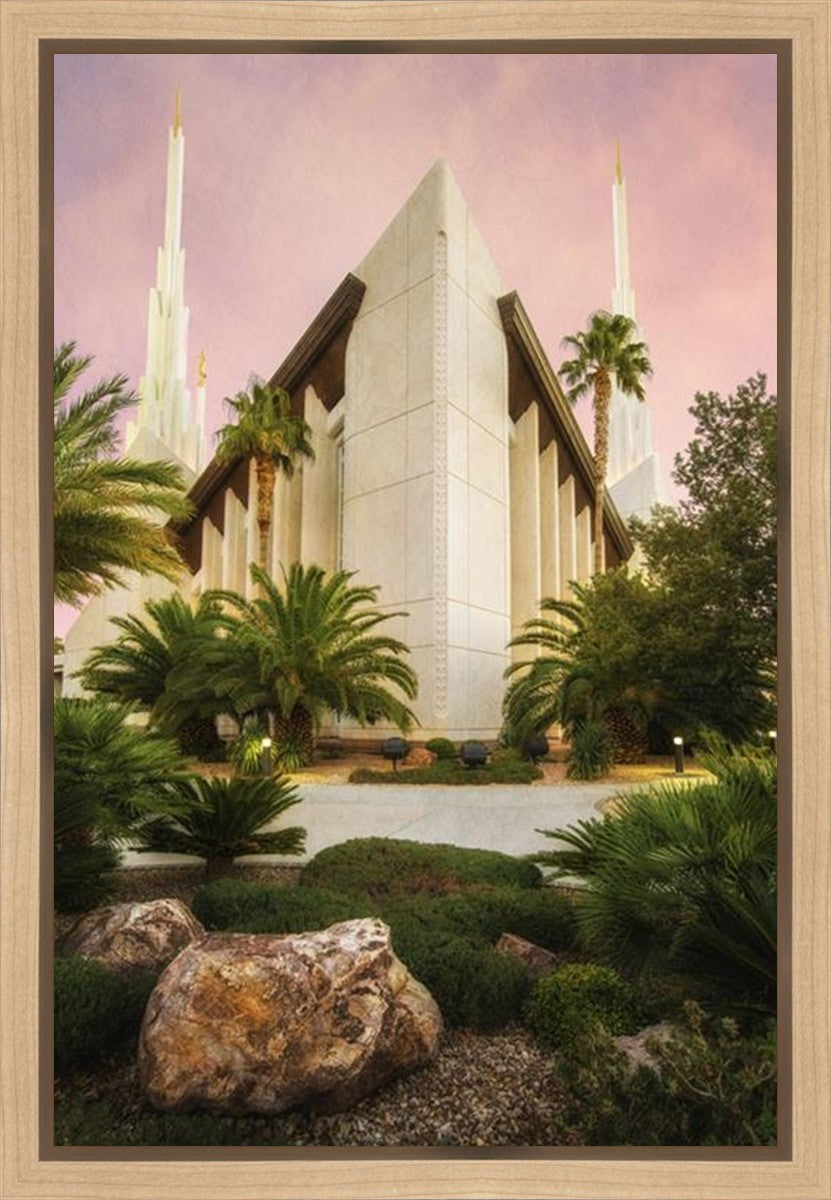 Las Vegas Temple 01 Gallery Wrap