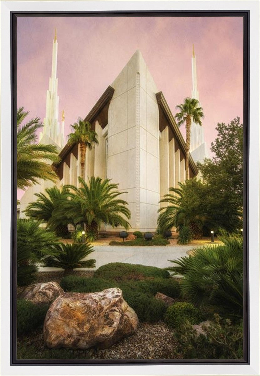 Las Vegas Temple 01 Gallery Wrap