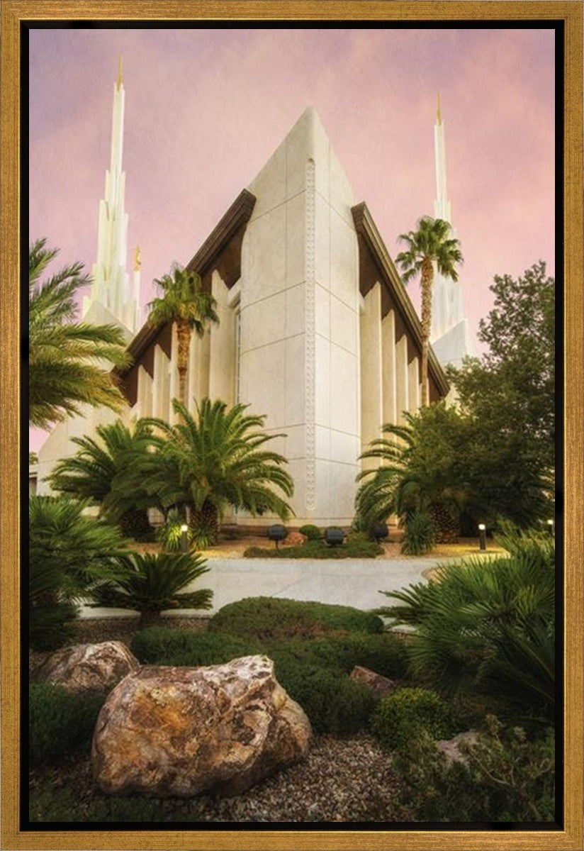 Las Vegas Temple 01 Gallery Wrap
