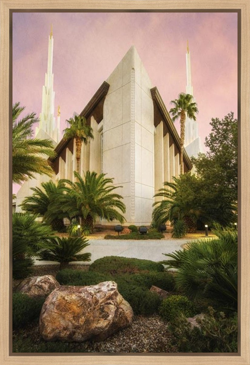 Las Vegas Temple 01 Gallery Wrap