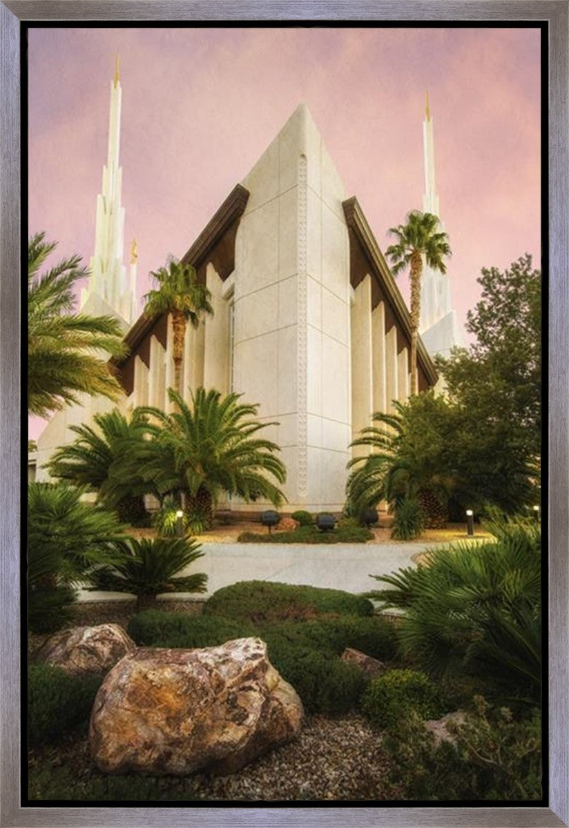 Las Vegas Temple 01 Gallery Wrap