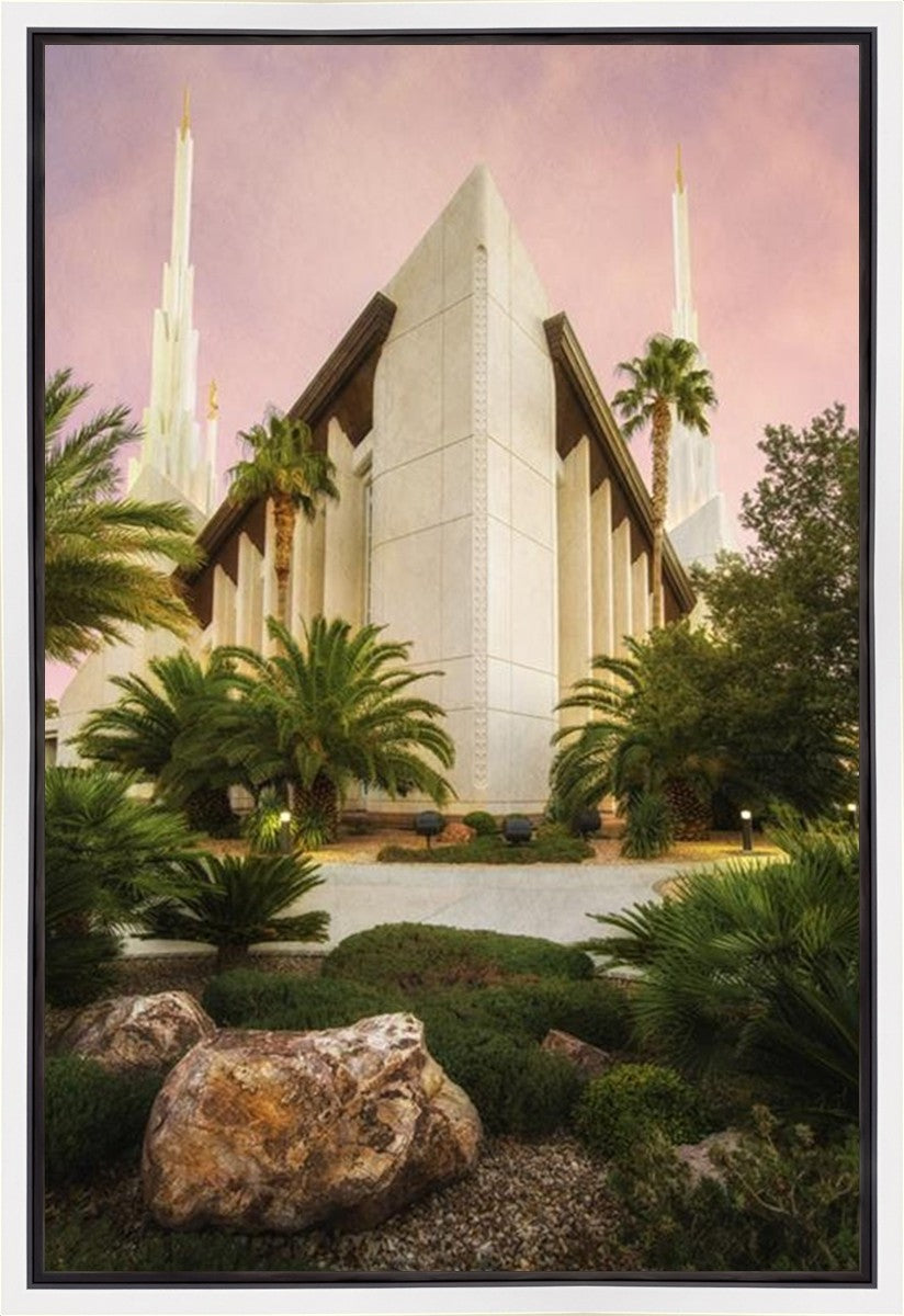 Las Vegas Temple 01 Gallery Wrap